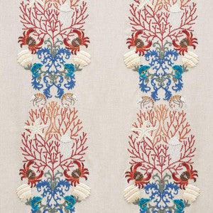 Schumacher Fabric Under The Sea Multi 73550