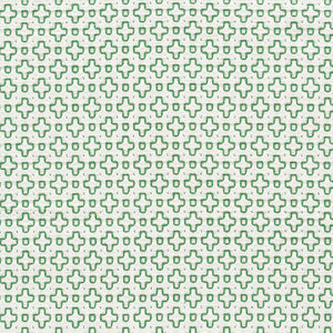 Schumacher Fabric Scout Embroidery Green 73561