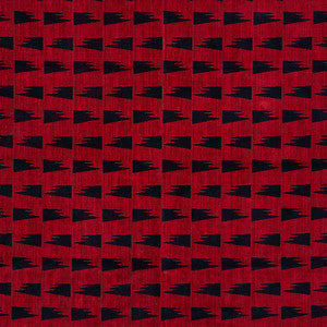 Schumacher Fabric Tutsi Red 71221