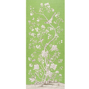 Schumacher Fabric Chinois Palais Lettuce 175040