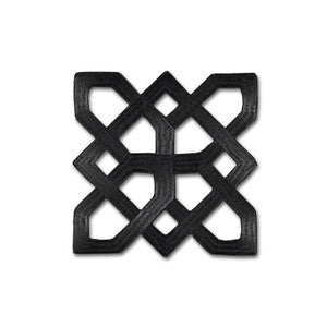Schumacher Trim Shanghai Appliqu Noir 66112