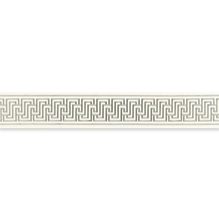 Labyrinth Tape Dove 66140 by Schumacher Designer Trim Mary Mcdonald 2.5" - Swanky Fabrics -