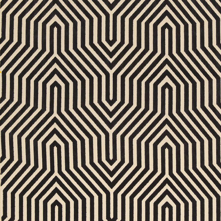 Vanderbilt Velvet Noir 66192 by Schumacher Designer Fabric Mary Mcdonald 13.88" - Swanky Fabrics -