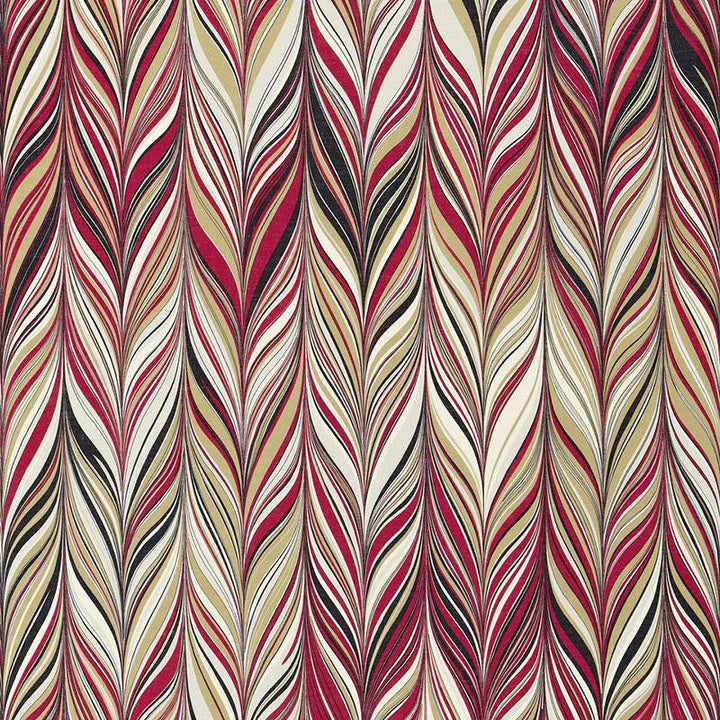 Firenze Ruby 175053 by Schumacher Designer Fabric Mary Mcdonald 27.0" - Swanky Fabrics -