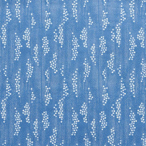 Schumacher Wallpaper Taki Floral Indigo 5008740