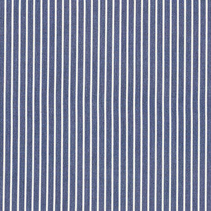 Schumacher Fabric Edie Stripe Navy 71303
