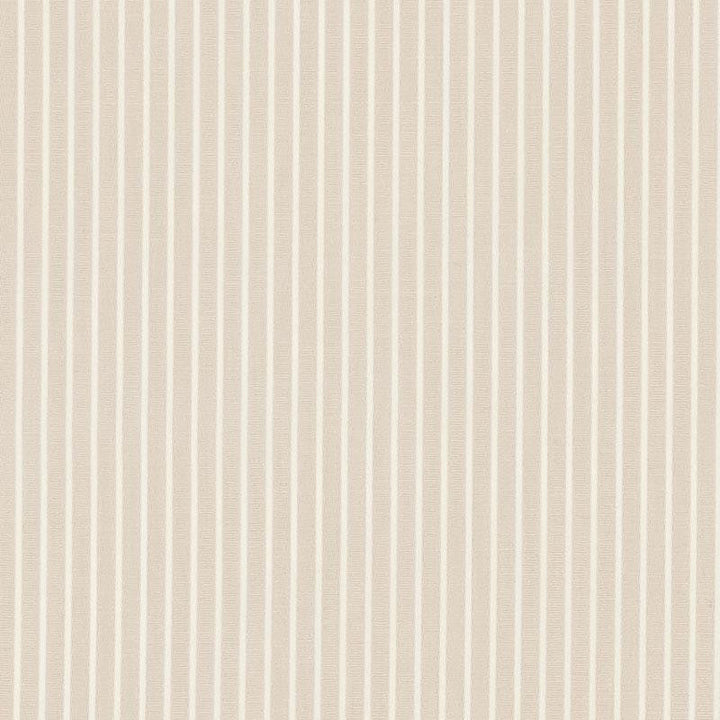 Edie Stripe Taupe 71302 by Schumacher Designer Fabric Essentials: Classic Stripe - Swanky Fabrics -