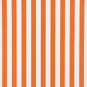 Schumacher Fabric Andy Stripe Orange 71328
