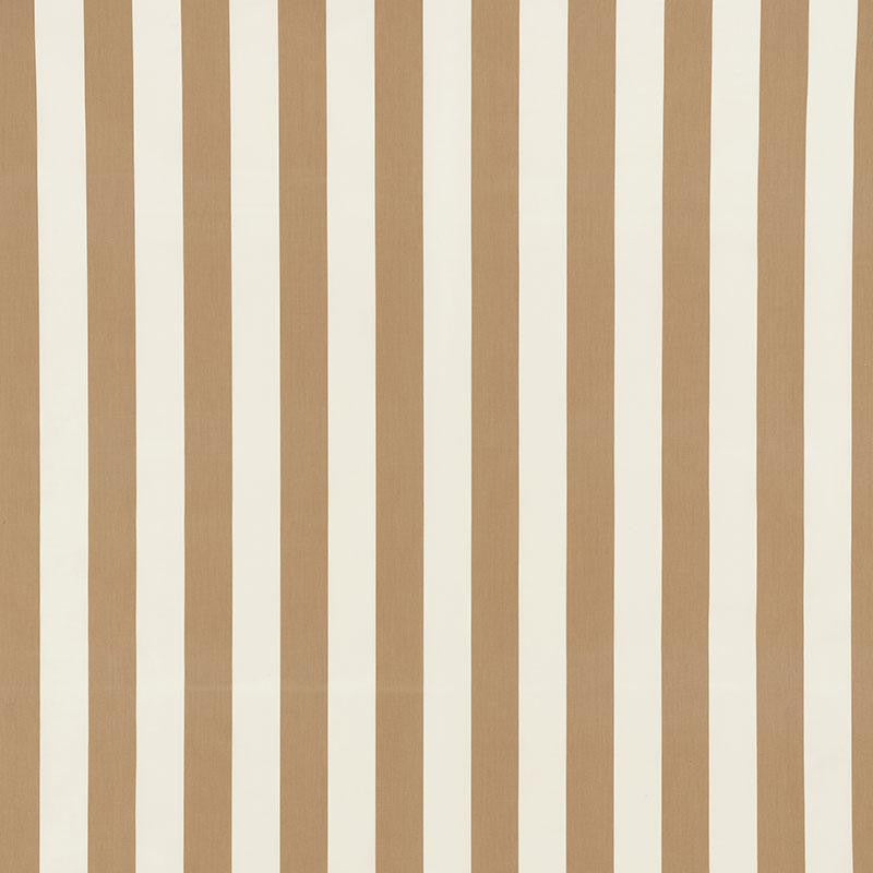 Andy Stripe Sand 71321 by Schumacher Designer Fabric Essentials: Classic Stripe 5.5" - Swanky Fabrics -