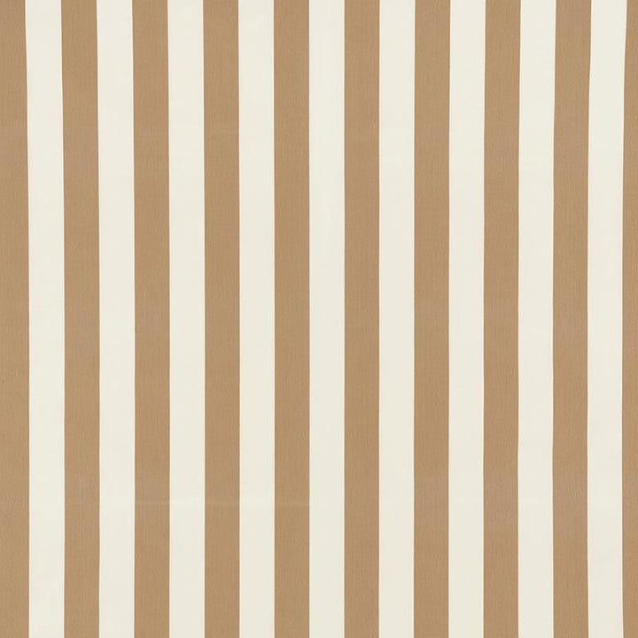 Andy Stripe Sand 71321 by Schumacher Designer Fabric Essentials: Classic Stripe 5.5" - Swanky Fabrics -
