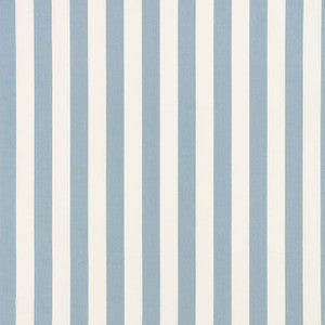 Schumacher Fabric Andy Stripe Sky 71324