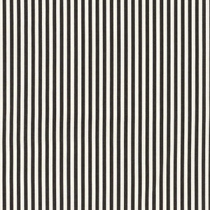 Schumacher Fabric Brigitte Stripe Black 71340
