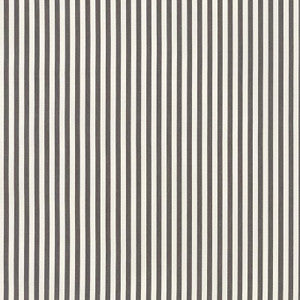 Schumacher Fabric Brigitte Stripe Charcoal 71341