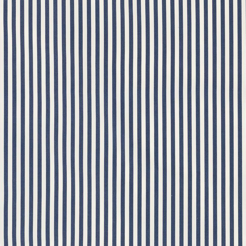 Brigitte Stripe Navy 71344 by Schumacher Designer Fabric Essentials: Classic Stripes - Swanky Fabrics -