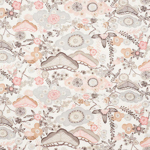 Schumacher Fabric Yume Blush 177012