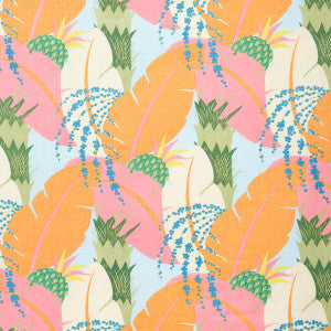 Schumacher Fabric Ananas Tropical 177540