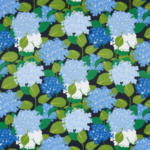 Schumacher Fabric Hydrangea Document 177580