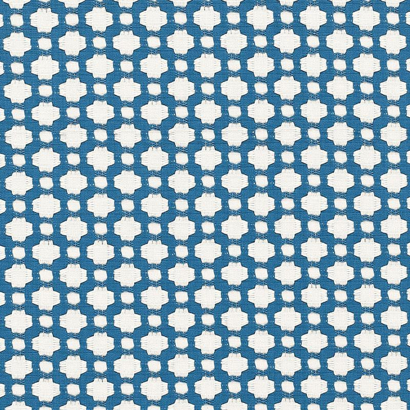 Betwixt Water/Natural 65686 by Schumacher Designer Fabric Essentials: Small-Scale Upholstery 1.62" - Swanky Fabrics -