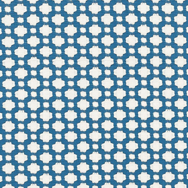 Betwixt Water/Natural 65686 by Schumacher Designer Fabric Essentials: Small-Scale Upholstery 1.62" - Swanky Fabrics -