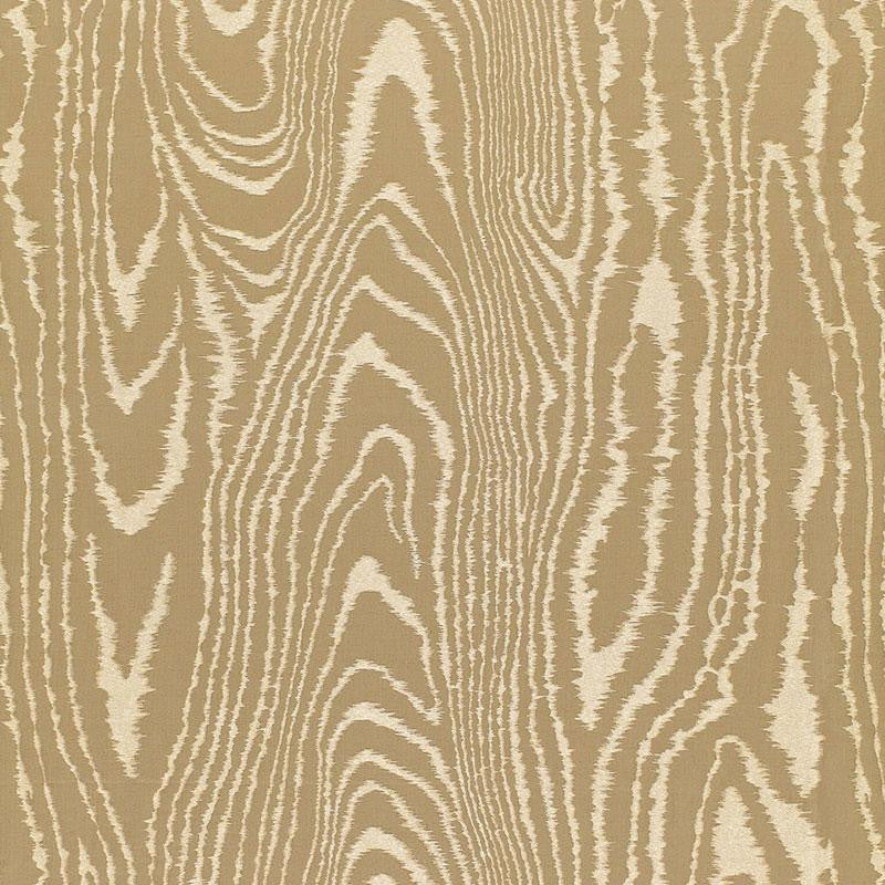 Faux Bois Moir Weave Bronze 68830 by Schumacher Designer Fabric Chroma 27.5" - Swanky Fabrics -