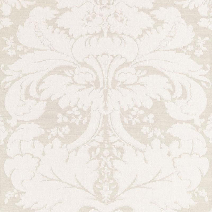 Flanders Linen Damask Linen 67951 by Schumacher Designer Fabric Palazzo 13.75" - Swanky Fabrics -