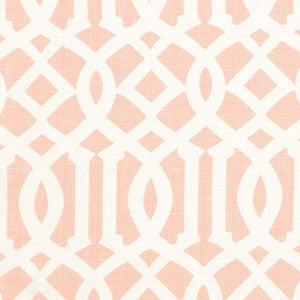 Schumacher Fabric Imperial Trellis Ii Blush 174416