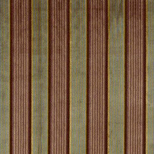 Schumacher Fabric Lynton Velvet Stripe Black Plum 62702