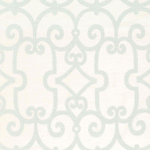 Schumacher Fabric Manor Gate Mineral 174151
