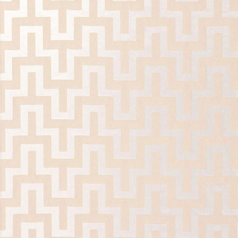 Maubray Weave Nickel 66550 by Schumacher Designer Fabric Courtrai 6.62" - Swanky Fabrics -