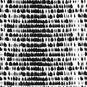 Schumacher Fabric Queen Of Spain Black 175200