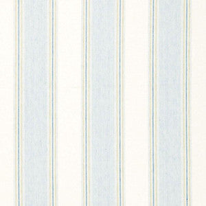 Schumacher Fabric Savannah Linen Stripe Chambray 66082
