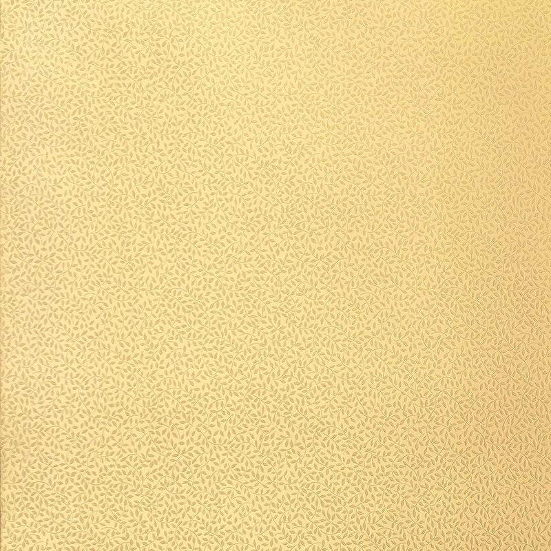 Celano Vine Light Gold 5004444 by Schumacher Designer Wallpaper Simply Charming 6.75" - Swanky Fabrics -