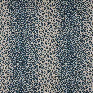 Schumacher Fabric Iconic Leopard Ink/Natural 175724