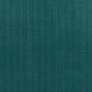 Schumacher Fabric Antique Strie Velvet Peacock 69766