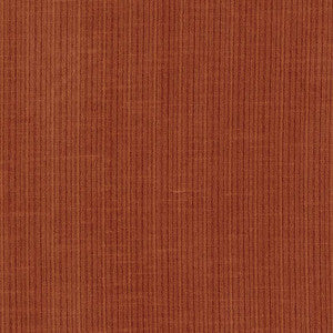Schumacher Fabric Antique Strie Velvet Russet 69772