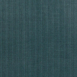 Schumacher Fabric Antique Strie Velvet Prussian 69753
