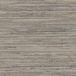 Schumacher Wallpaper Burnished Raffia Burnished Silver 5007822