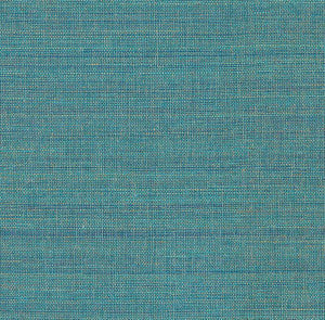 Schumacher Wallpaper Hemp Shimmer Peacock Shimmer 5007877