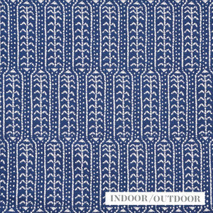 Schumacher Fabric Zonda Indoor/Outdoor Indigo 73762