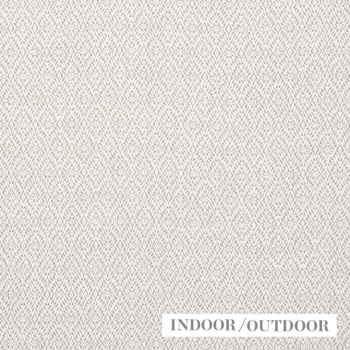 Diamond Weave Indoor/Outdoor Natural 73841 by Schumacher Designer Fabric Indoor/Outdoor Linen - Swanky Fabrics -