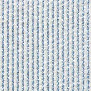 Schumacher Fabric Shoreline Stripe Sky 73852