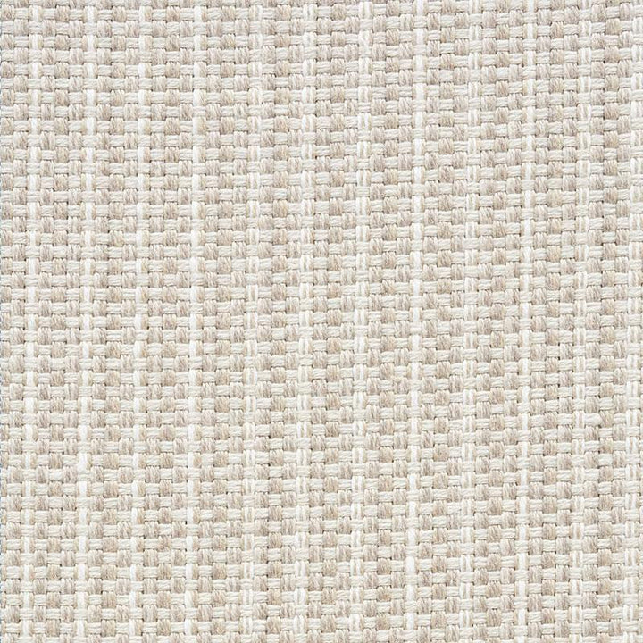 Rustic Basketweave Natural 73880 by Schumacher Designer Fabric Indoor/Outdoor Linen 1.5" - Swanky Fabrics -