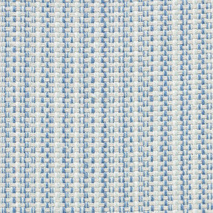 Schumacher Fabric Rustic Basketweave Sky 73882