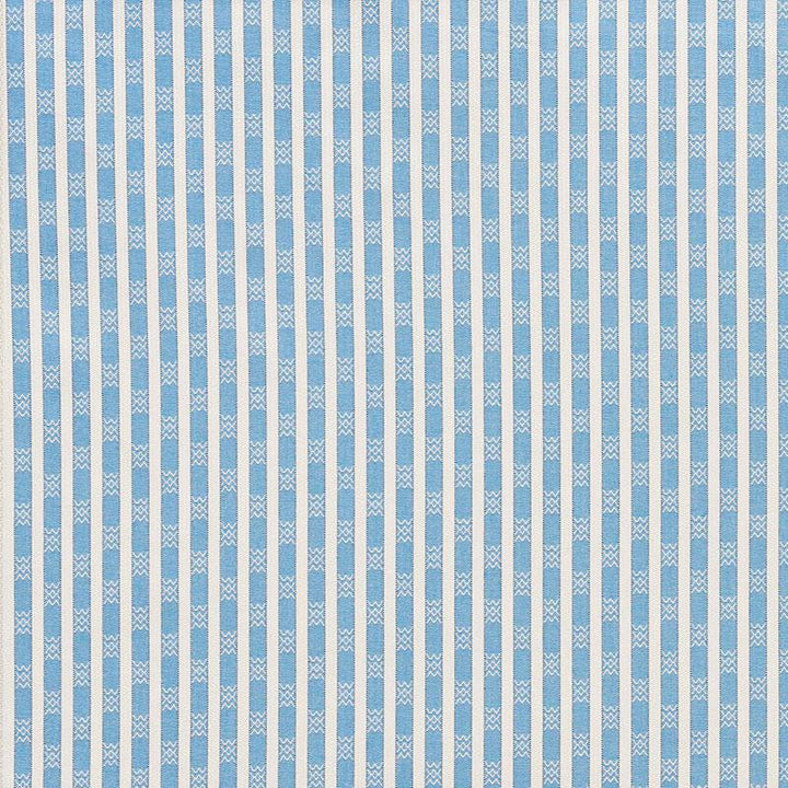 Beverly Stripe Cobalt 74210 by Schumacher Designer Fabric Mark D. Sikes - Swanky Fabrics -