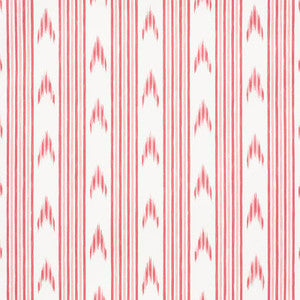 Schumacher Wallpaper Santa Barbara Ikat Pink 5009221