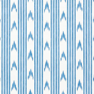Schumacher Wallpaper Santa Barbara Ikat Indigo 5009220