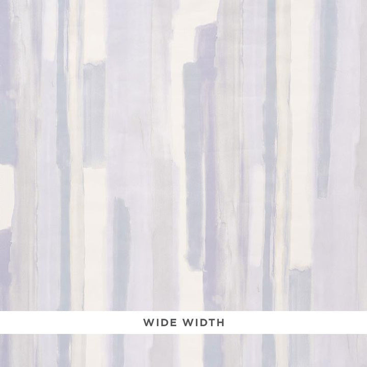Watercolor Soft Lilac 5009301 by Schumacher Designer Wallpaper Miles Redd 27.0" - Swanky Fabrics -