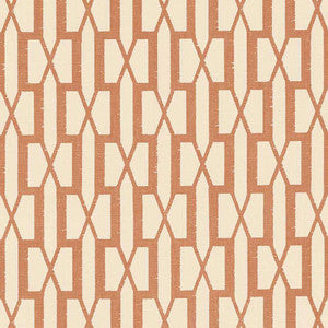 Schumacher Fabric Belvedere Burnt Orange 176116