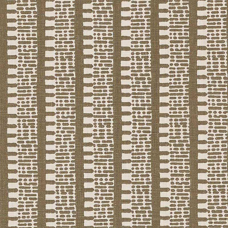 Kiosk Berber Brown 176137 by Schumacher Designer Fabric Veere Grenney 2.75" - Swanky Fabrics -