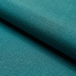 Schumacher Fabric Piet Performance Linen Deep Teal 69949